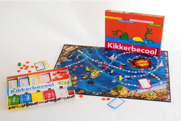 Das Brettspiel: Kikkerbecool! Ab 8-Jahren
